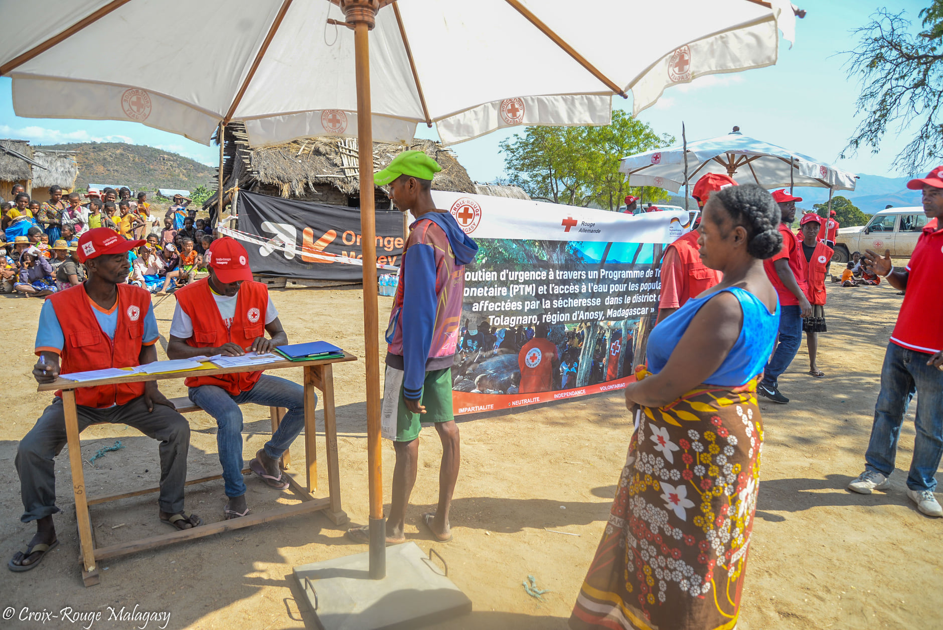 Projet d'urgence Sud Croix-Rouge Malagasy